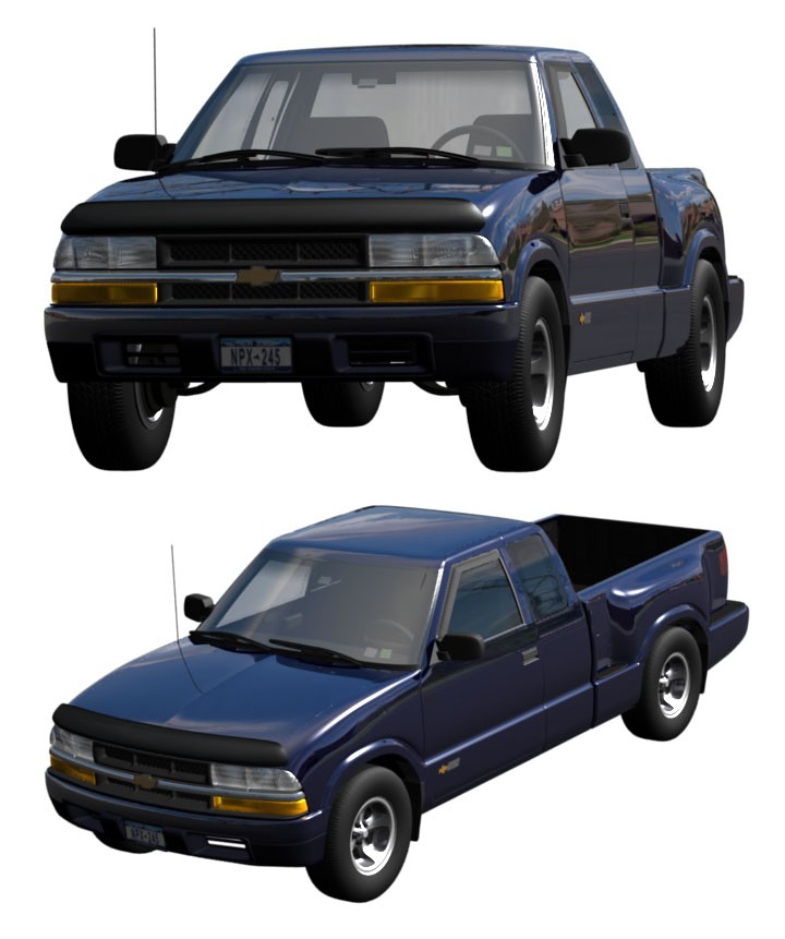 Chevy S-10 Stepside Extended Cab 2001 preview image 1